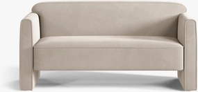 Divano Abby 2 posti in velluto – 140x80x69 cm