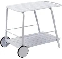 Carrello da dessert in alluminio colore grigio chiaro Naterial   X 69.5 cm