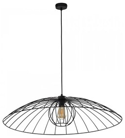 Lampadario a sospensione con filo BARBELLA 1xE27/60W/230V diametro 80 cm