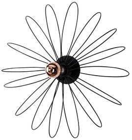 Lampada da parete nera Hemdem – Opviq lights