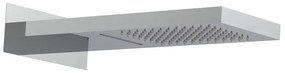 Soffione doccia Arcadia in inox cromato anticalcare 2 getti