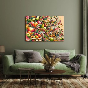 Quadro su tela – Esplosione di frutta