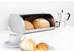 Porta pane in acciaio Roll Top - Brabantia