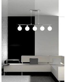 Lampadario su filo ODEN 5xG9/40W/230V