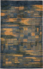 Loribaft Tappeto persiano 160x100 Giallo (Iran) Annodato A Mano