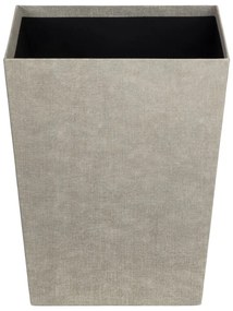 Cestino per la spazzatura beige Sofia Canvas Paper Laminate – Bigso