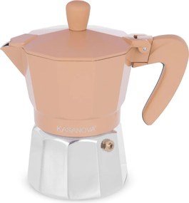Caffettiera 3 tazze caramello
