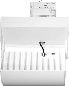 Faro LED 44W Rettangolare Trifase CRI92 CCT Bianco con driver Philips Colore Bianco Variabile CCT