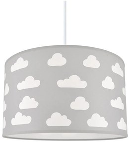 Lampadario per bambini CLOUDS GREY 1xE27/60W/230V