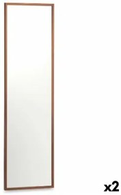 Specchio da parete Bronce Legno MDF 40 x 142,5 x 3 cm (2 Unità)
