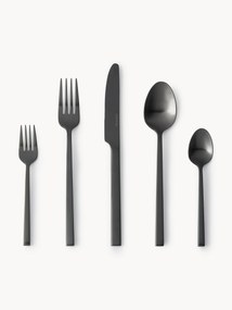 Set di posate spazzolate opache Shine, varie misure