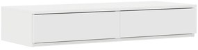 Struttura letto con contenitore  bianco legno ingegnerizzato