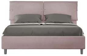 Letto matrimoniale e rete 160x190 in microfibra glicine Sleeper