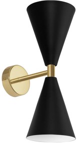 Lampada da parete APP1140-2W black gold