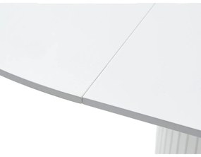 Tavolo da pranzo rotondo allungabile con estensione ø 120 cm Nola – Unique Furniture