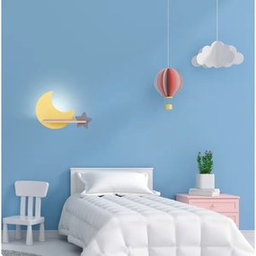 Applique LED per bambini con mensola MOON LED/5W/230V
