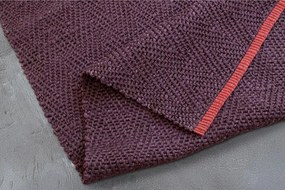 Passatoia burgundy in iuta 80x245 cm Notes – Mette Ditmer Denmark