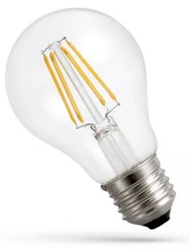 Lampadina LED E27 Filamento 7W, 870lm Colore  Bianco Caldo 2.700K