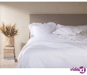 Venture Home Set da Letto Levi 220x240 cm Cotone Bianco