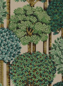 Arte International Carta da parati Mont Royal - Evergreen