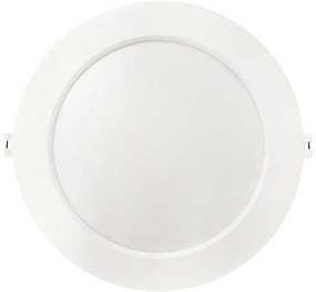Lampada LED da incasso CIRCLE LED/18W/230V 4000K diametro 22 cm bianco