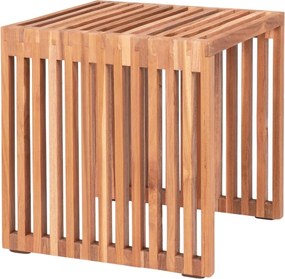 Tavolino in legno di teak 40x40 cm Pego - House Nordic