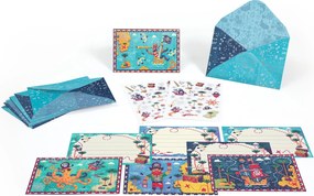 Set di inviti per festa di bambini - Pirati