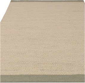 Tappeto in lana intrecciata crema e verde salvia 120x170 cm Lima Sage - Asiatic Carpets