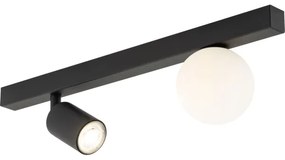 Faretto VOX 1xG9/8W/230V + 1xGU10/10W nero