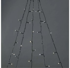 Nedis WIFILXT11W200 - Tenda di Natale LED 200xLED/8 funzioni 5x7m IP65 Wi-Fi Tuya