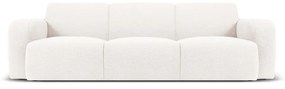 Divano bouclé bianco 235 cm Molino - Micadoni Home