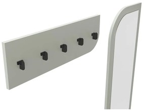 Set mobili da ingresso verde-grigio Bea - Marckeric