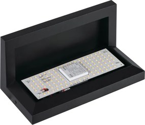 Kanlux 45817 - Applique da parete per esterni a LED LERTO LED/12W/230V IP54 nero