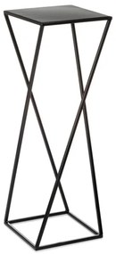 Portafiori 70x24 cm nero