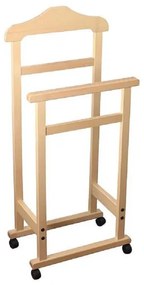 Indossatore da camera in legno massello ELEGANCE NATURALE