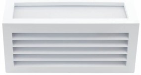 Applique Line Design - E27 Bianca IP65 per Esterni Base E27