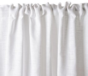Tenda Dania bianco, passanti nascosti 140x320 cm