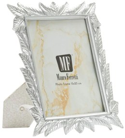 Cornice Leavy Silver Cm 21,2X1,7X26,8 Per Foto Eleganti