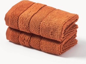 Asciugamano con bordo rigato Luxe, varie misure