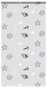 Tenda A Rullo Doccia Con Cassonetto 130x240cm Larghezza Tessuto /