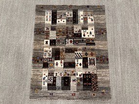 Loribaft Tappeto 90 x 70 Beige (Iran) Annodato A Mano