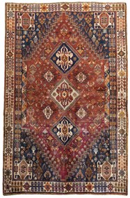 Tappeto persiano 260 x 170 Rosso (Iran) Annodato A Mano