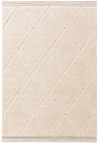 benuta Nest Tappeto a pelo lungo Aimee Crema/Beige 120x170 cm - Tappeto design moderno soggiorno