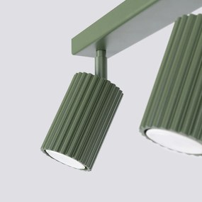 Plafoniera da Soffitto 2xGU10 in Alluminio KARBON 2