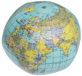 Globo gonfiabile Mappa del mondo International World Map - Rex London