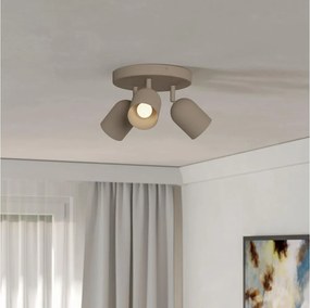 Eglo 44163 - Lampada a spot TILSTON 3xE14/40W/230V beige
