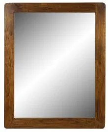 Specchio DKD Home Decor MB-178512 Cristallo Naturale Marrone Coloniale Acacia 80 x 3 x 100 cm
