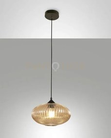 Fiordaliso sospensione ambra 3583-40-125