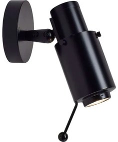 Biny Spot LED con Supporto Nero/Nero - DCW