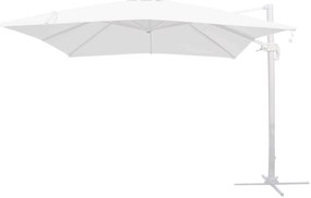 TESLA - ombrellone da giardino decentrato con led 3 x 3